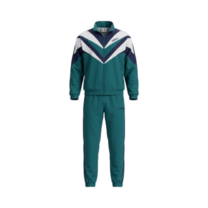 Mens Adidas Nylon Vintage 90s Tracksuit Set Size M-L