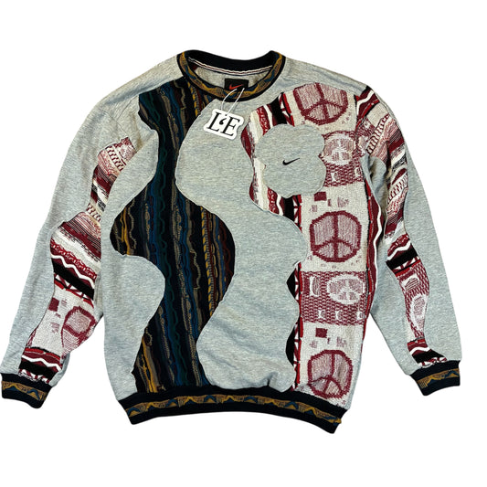 UPCYCLED Nike x Carlo Colucci x COOGI Vintage Sweatshirt Size M