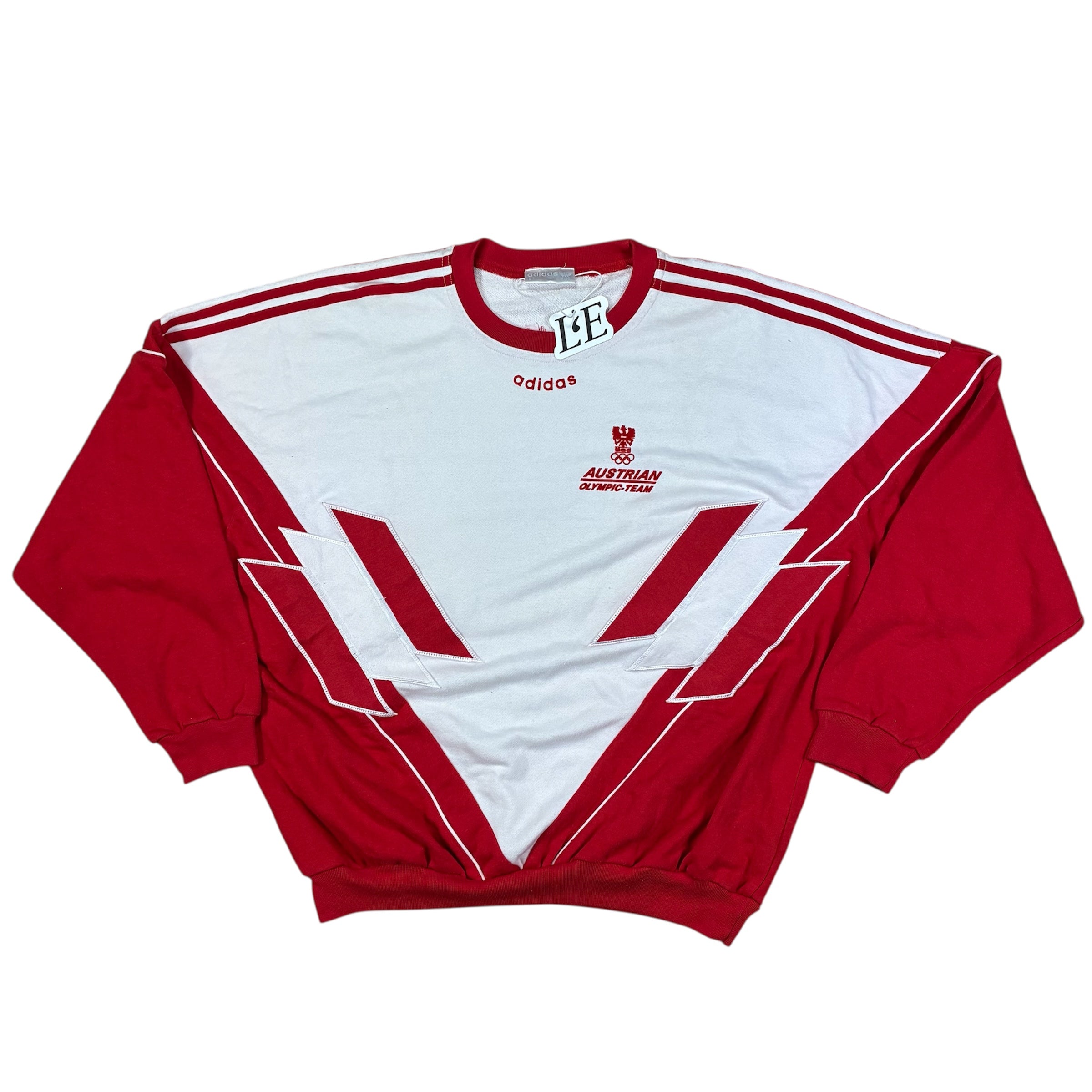 Mens Adidas National Team Austria Sweatshirt Size L