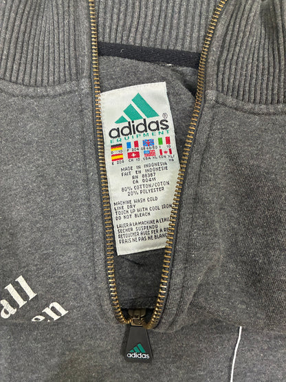 Vintage Men’s 90s  Adidas Equipment Blue Sweatshirt Size  XL