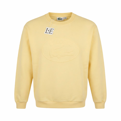Men’s Lacoste Vintage 90s Big Logo  Sweatshirt Size M