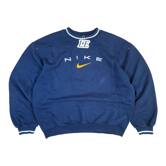 Nike Mens  Vintage 90s Centre Logo Sweatshirt Size S-M