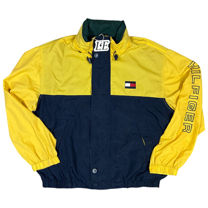Vintage Tommy Hilfiger Sailing Jacket 1990s Fleece Lined Mens M