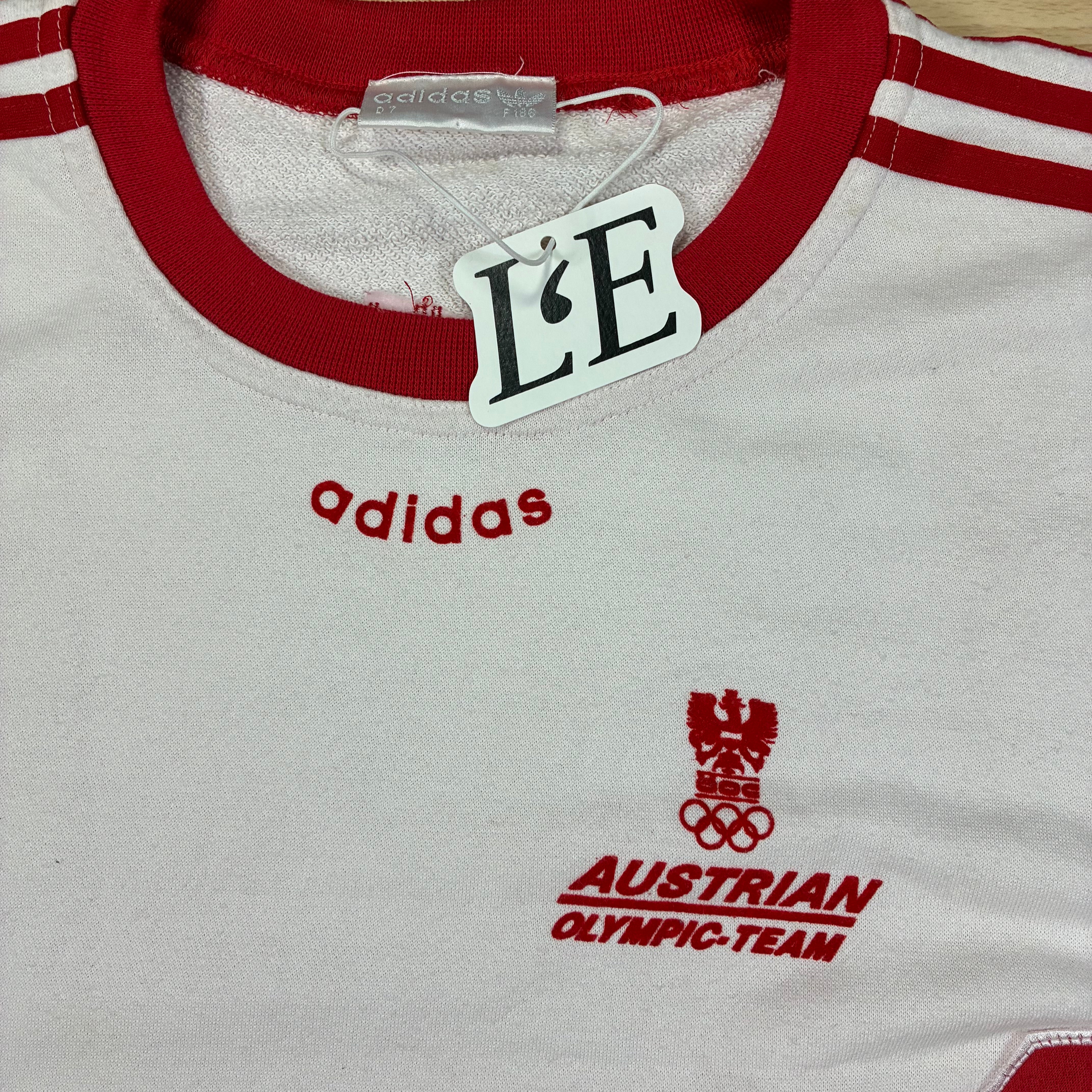 Mens Adidas National Team Austria Sweatshirt Size L