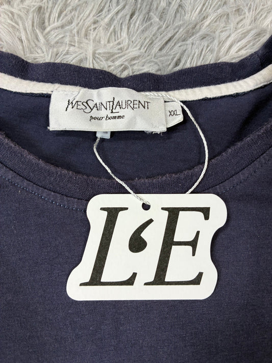 Vintage Herren Yves Saint Laurent Pour Homme T-Shirt Größe XL