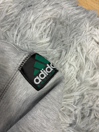 Mens Vintage 90s Adidas Equipment 1/4 Zip Pullover Sweatshirt Size L-XL