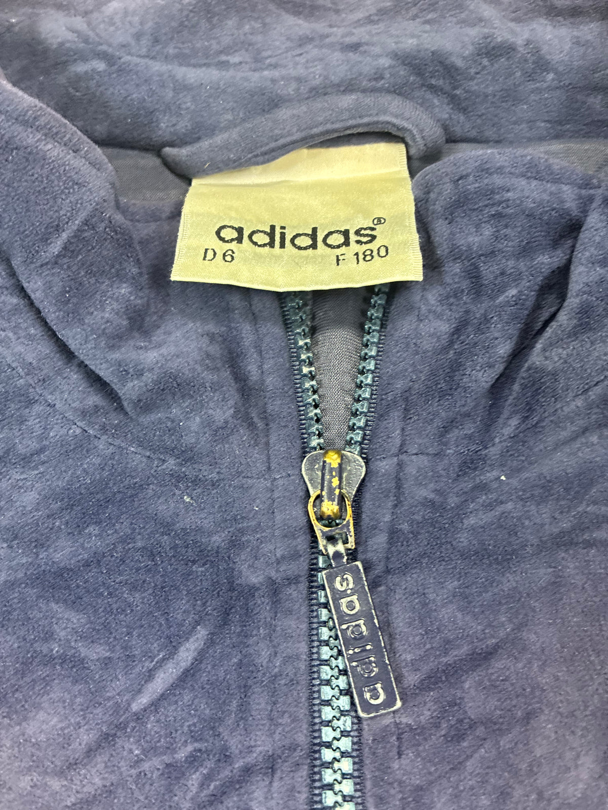 Adidas Spain Euro 1996 velvet jacket additional view
