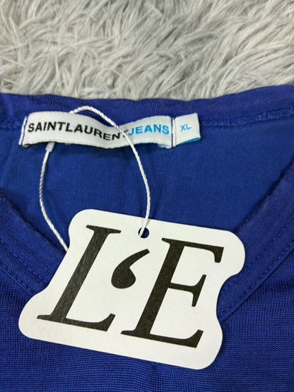 Herren Luxus Yves Saint Laurent Langarmshirt Größe L-XL