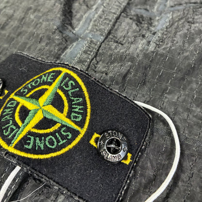 Mens Stone Island  Check Jacquard on Nylon Metal Rain Poncho Size M Jacket