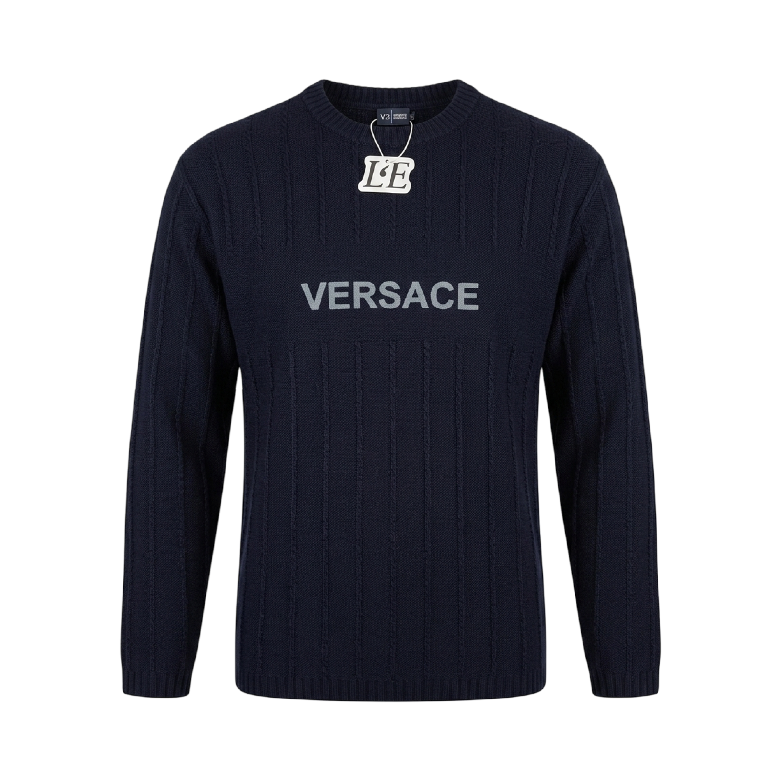 Mens Versace Big Logo Sweater Size L