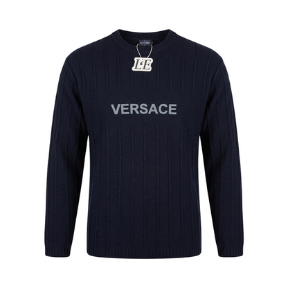 Mens Versace Big Logo Sweater Size L