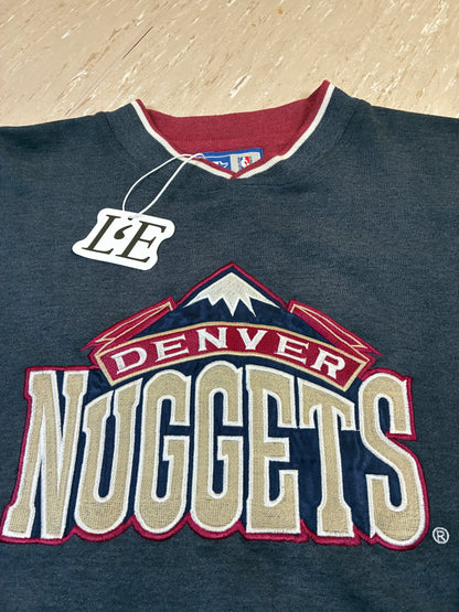 Vintage Mens Starter Denver Nuggets Big Logo Sweatshirt Size M
