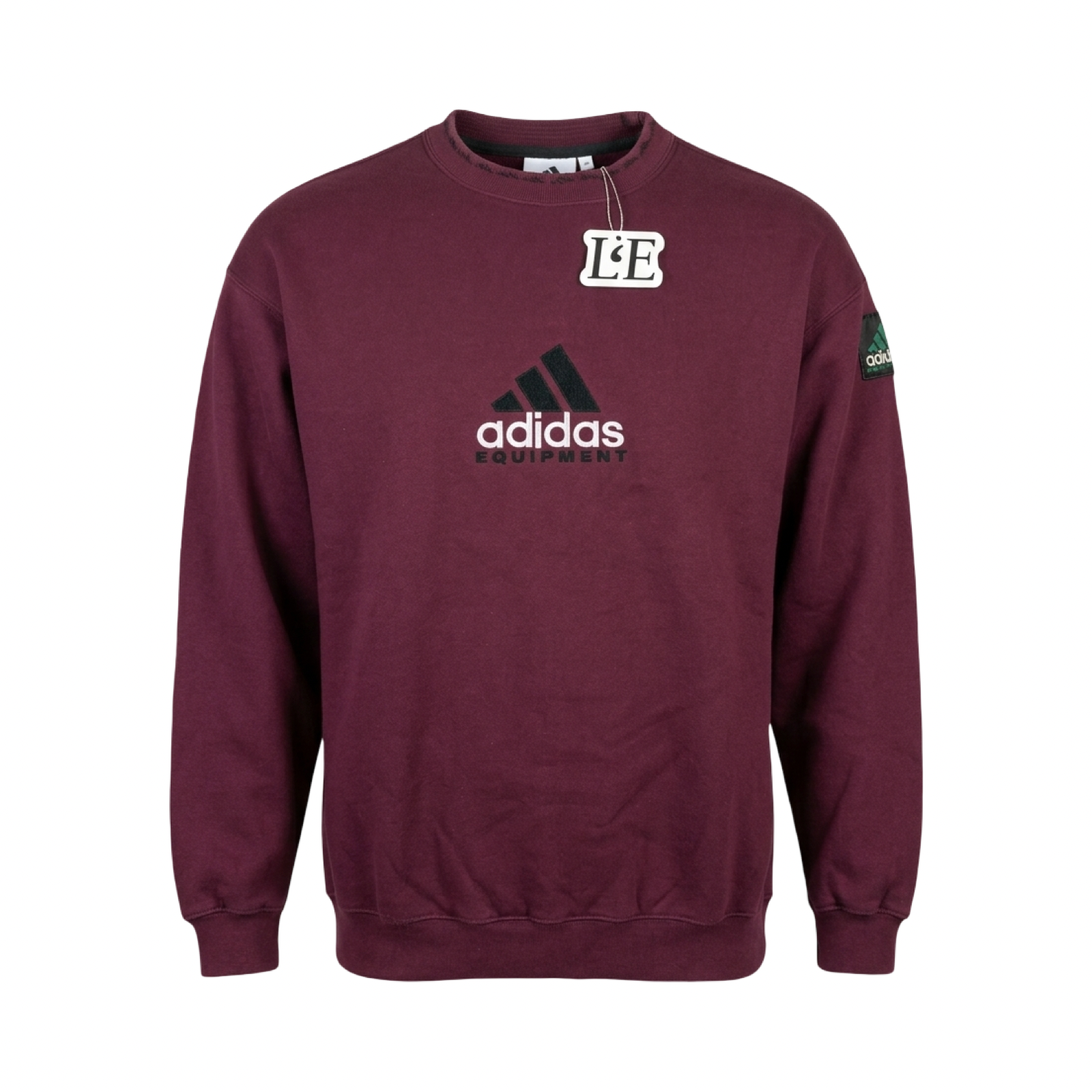 Vintage Men’s 90s  Adidas Equipment Red Sweatshirt Size  S-M