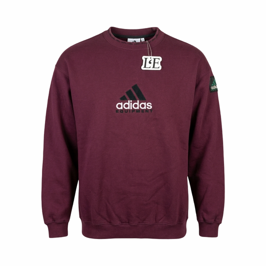 Vintage Men’s 90s  Adidas Equipment Red Sweatshirt Size  S-M