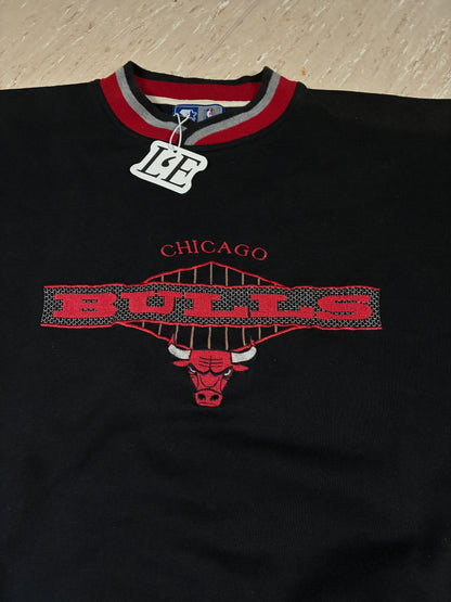 Vintage Mens Starter Chicago Bulls  Big Logo Sweatshirt Size M