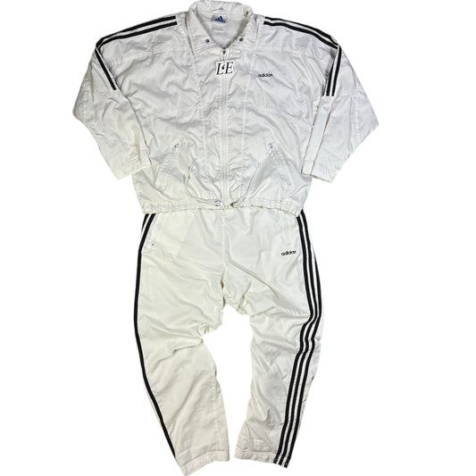 Mens Adidas Nylon Vintage 90s Tracksuit Set Size M