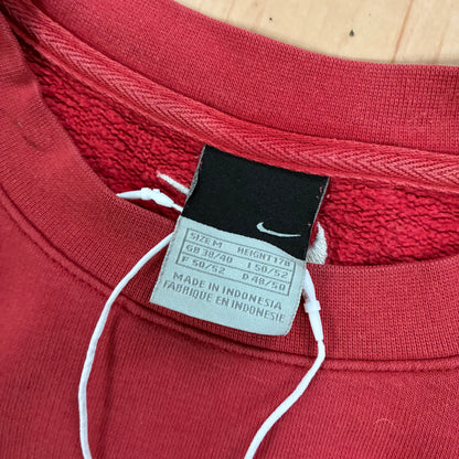 Nike 90s Mens  Vintage Sweatshirt Red Size M