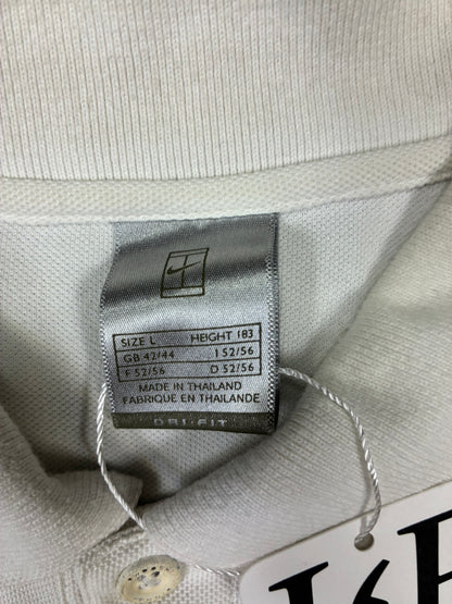 Mens Nike Vintage 90s  Polo Shirt Mini  Logo Size L