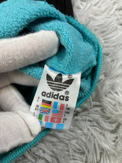 Vintage Mens Adidas Olympics Sweatshirt Blue Size M-L