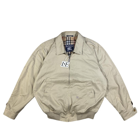 Herren Vintage 90er Burberrys England Harrington Jacke Nova Kariert Größe S-M