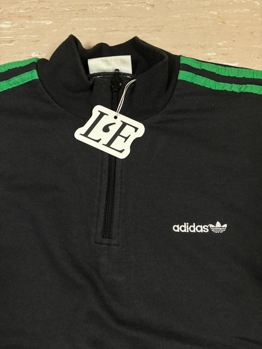 Vintage Mens Adidas 1/4 Zip Sweatshirt Size XL 90s