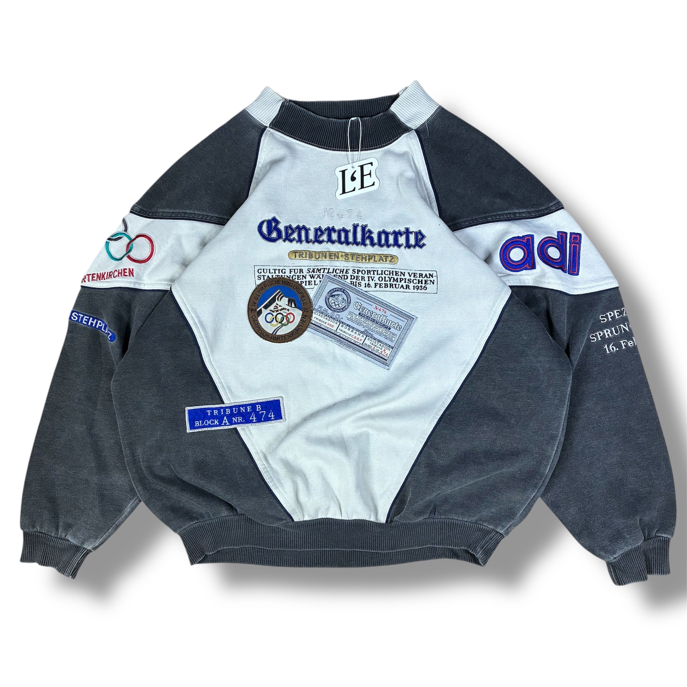 Mens Adidas Olympics Sweatshirt Size XL