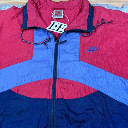 Mens Vintage 90s Nike  Track Jacket Size L