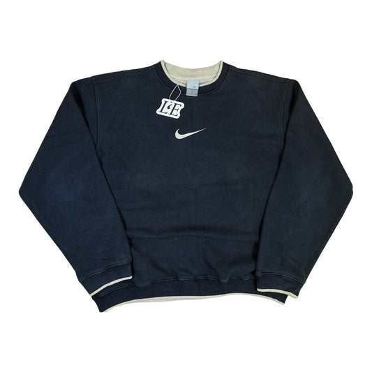 Nike Mens  Vintage 90s Centre Logo Sweatshirt Size M