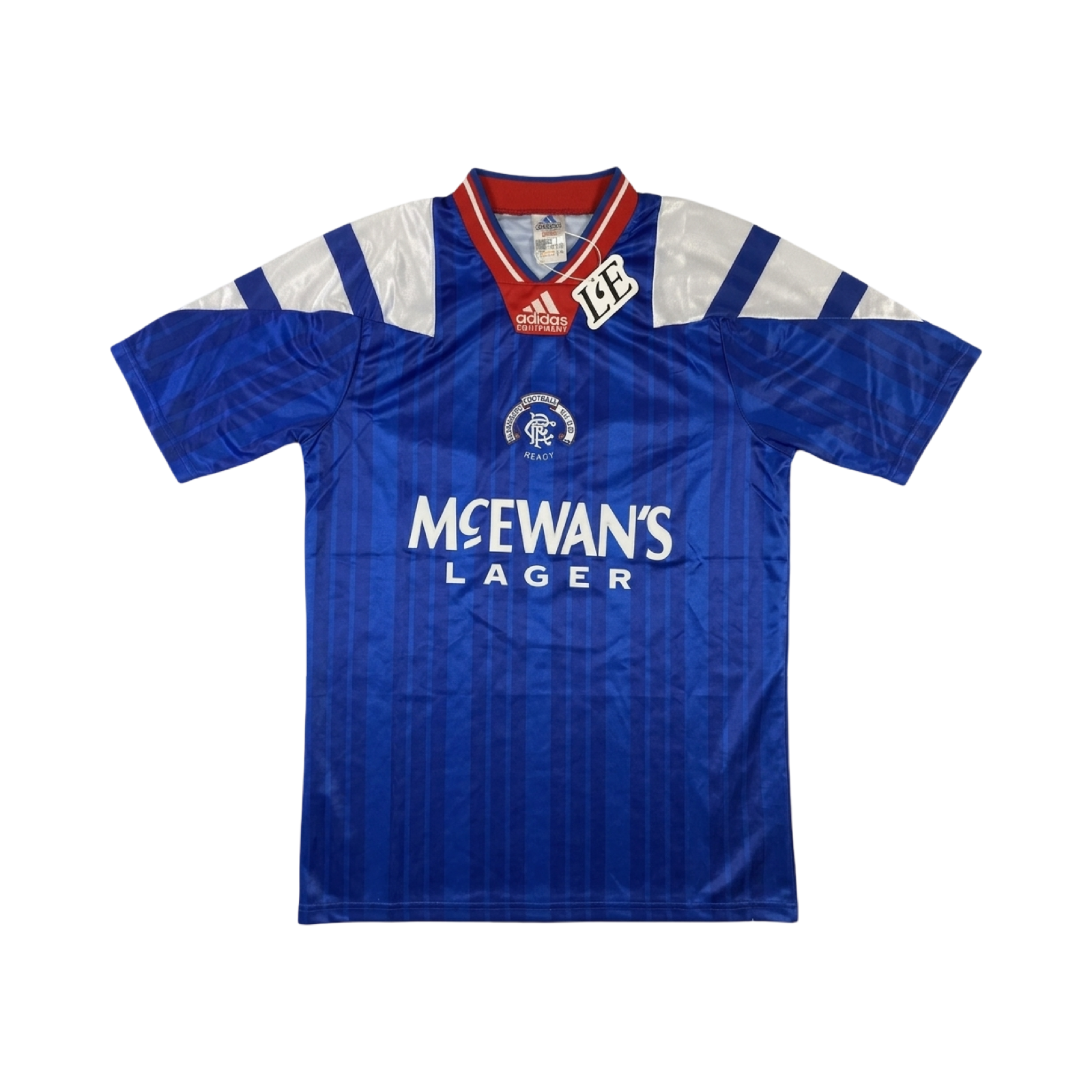 Vintage Adidas Home Jersey 1992-94 RANGERS Size M