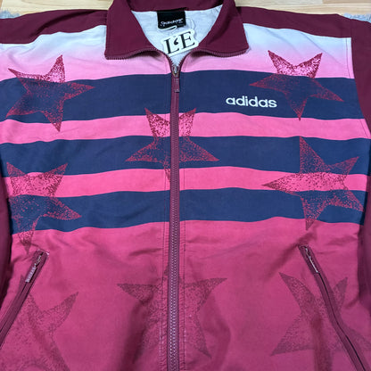 Herren 90er Adidas Trainingsjacke Größe L
