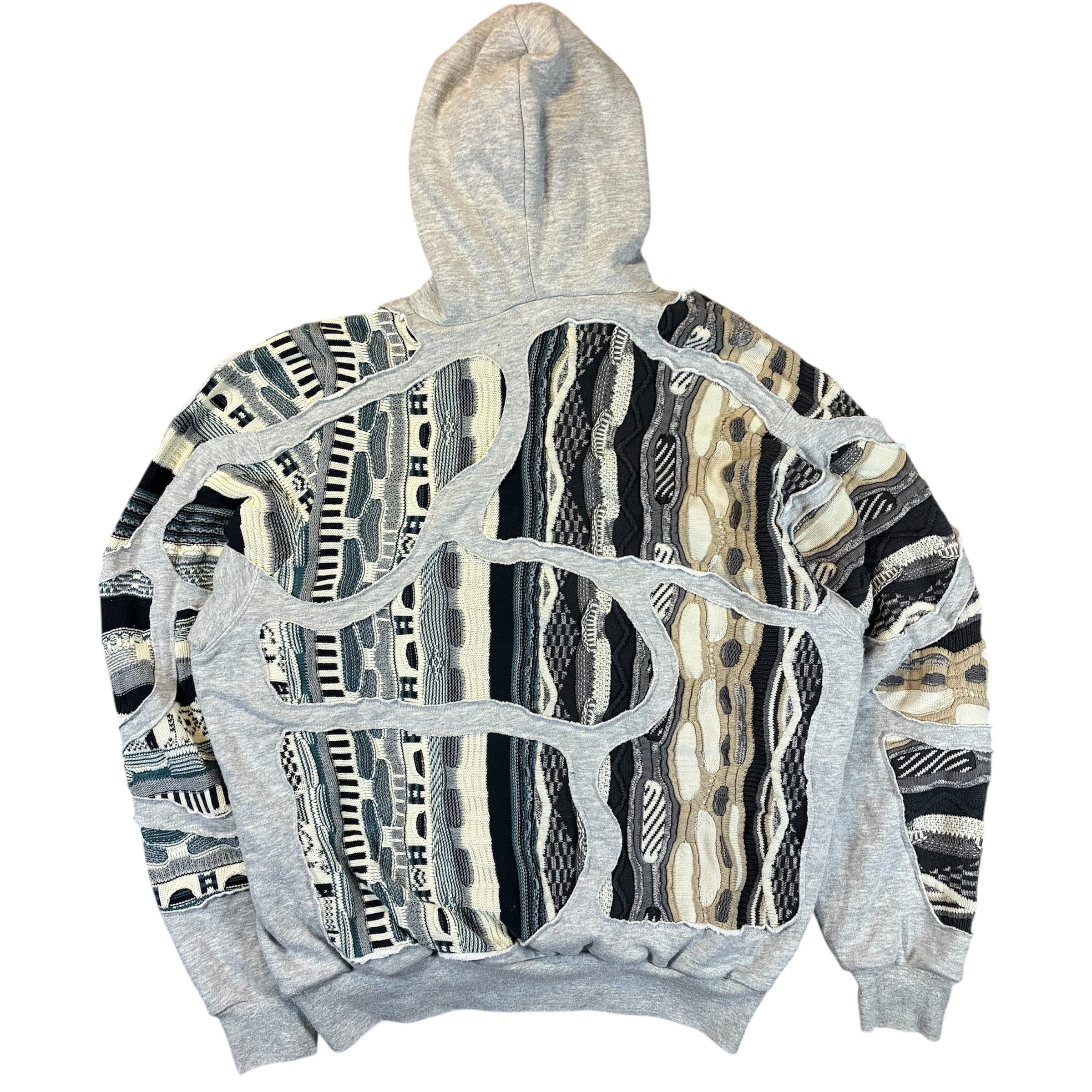 UPCYCLED Nike x Carlo Colucci x COOGI Vintage Centre Logo Hoodie Size M
