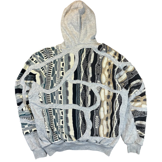 UPCYCLED Nike x Carlo Colucci x COOGI Vintage Centre Logo Hoodie Size M