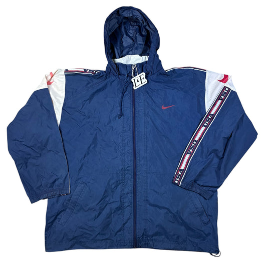 Nike Herren Vintage 90er USA Team Jacke Größe XL