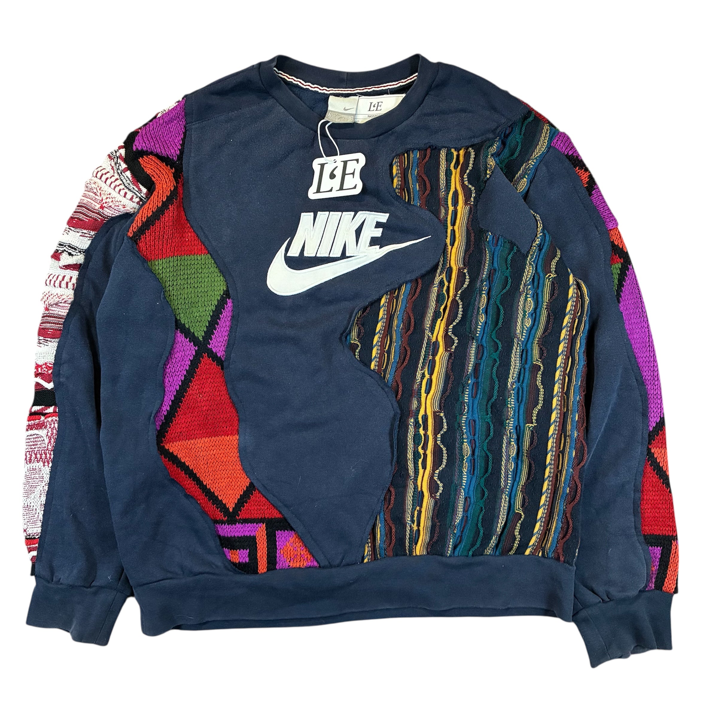 UPCYCLED Nike x Carlo Colucci x COOGI Vintage Sweatshirt Size M