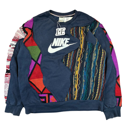 UPCYCLED Nike x Carlo Colucci x COOGI Vintage Sweatshirt Size M