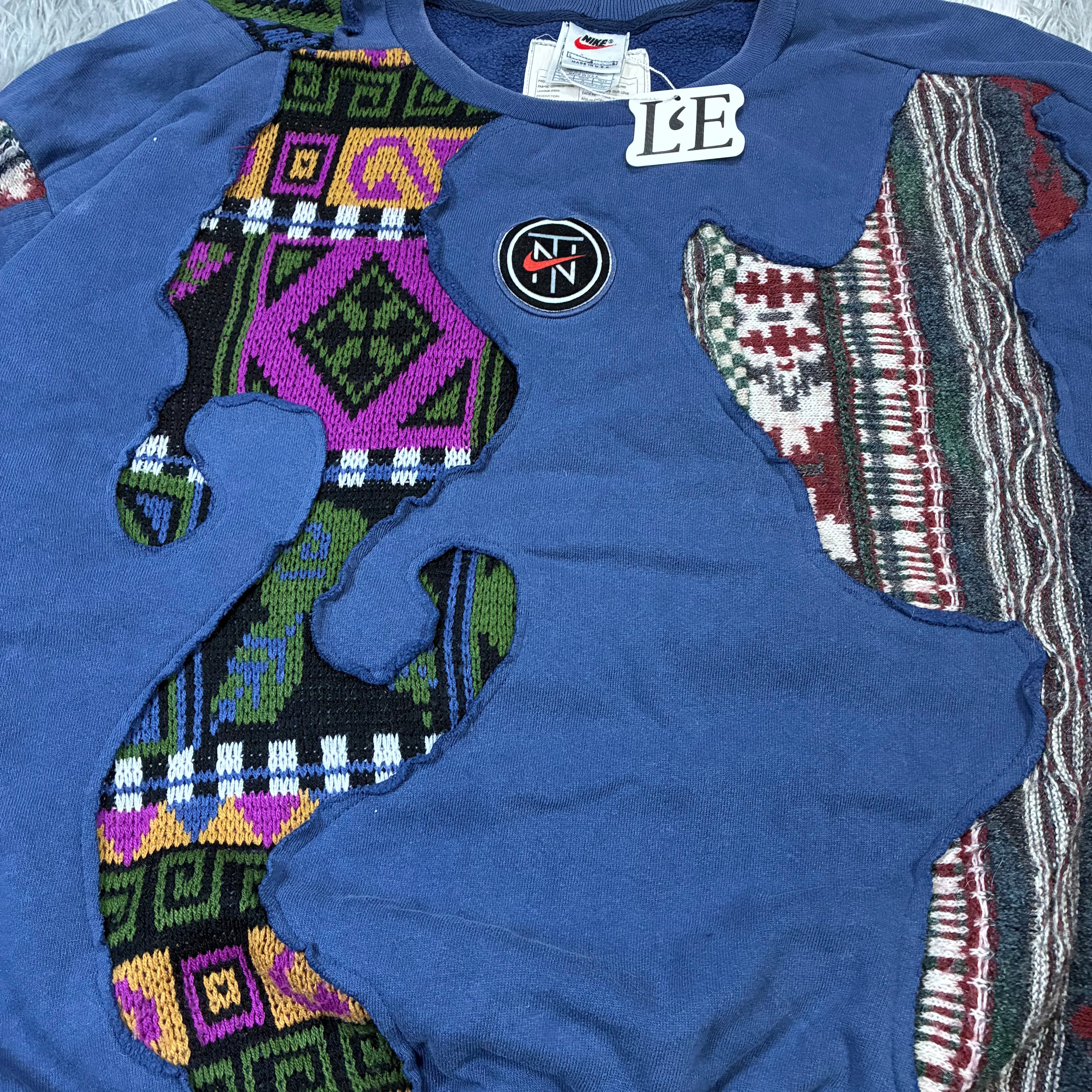 UPCYCLED Nike x COOGi Vintage Sweatshirt Size L