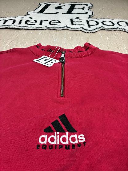 Vintage Men’s 90s  Adidas Equipment Blue Sweatshirt Size  M
