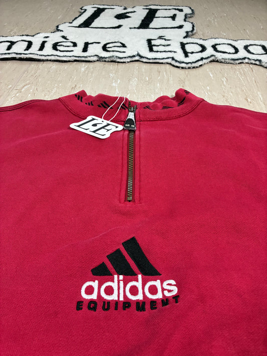 Vintage Men’s 90s  Adidas Equipment Blue Sweatshirt Size  M