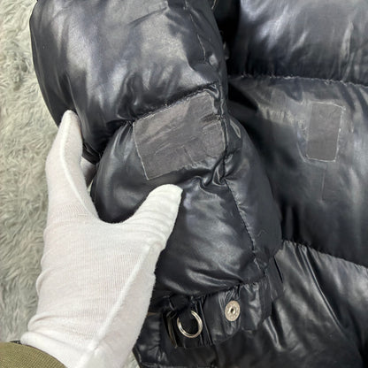 Mens Vintage Moncler Grenoble 80s Black  Puffer Jacket Size XL