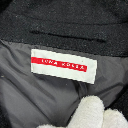 Men’s Vintage  Prada Luna Rossa Wool Jacket Black Colour Size S-M