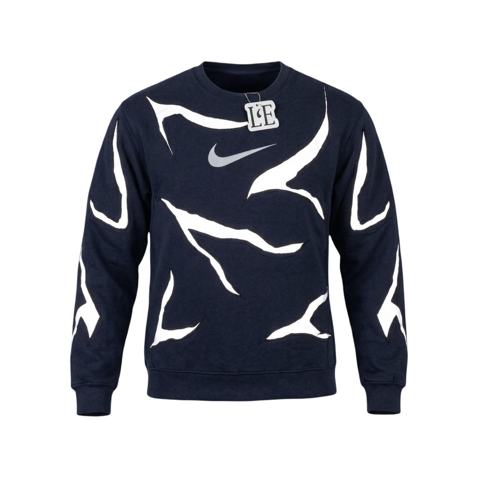 UPCYCLED Nike Vintage Reflective Sweatshirt Size S