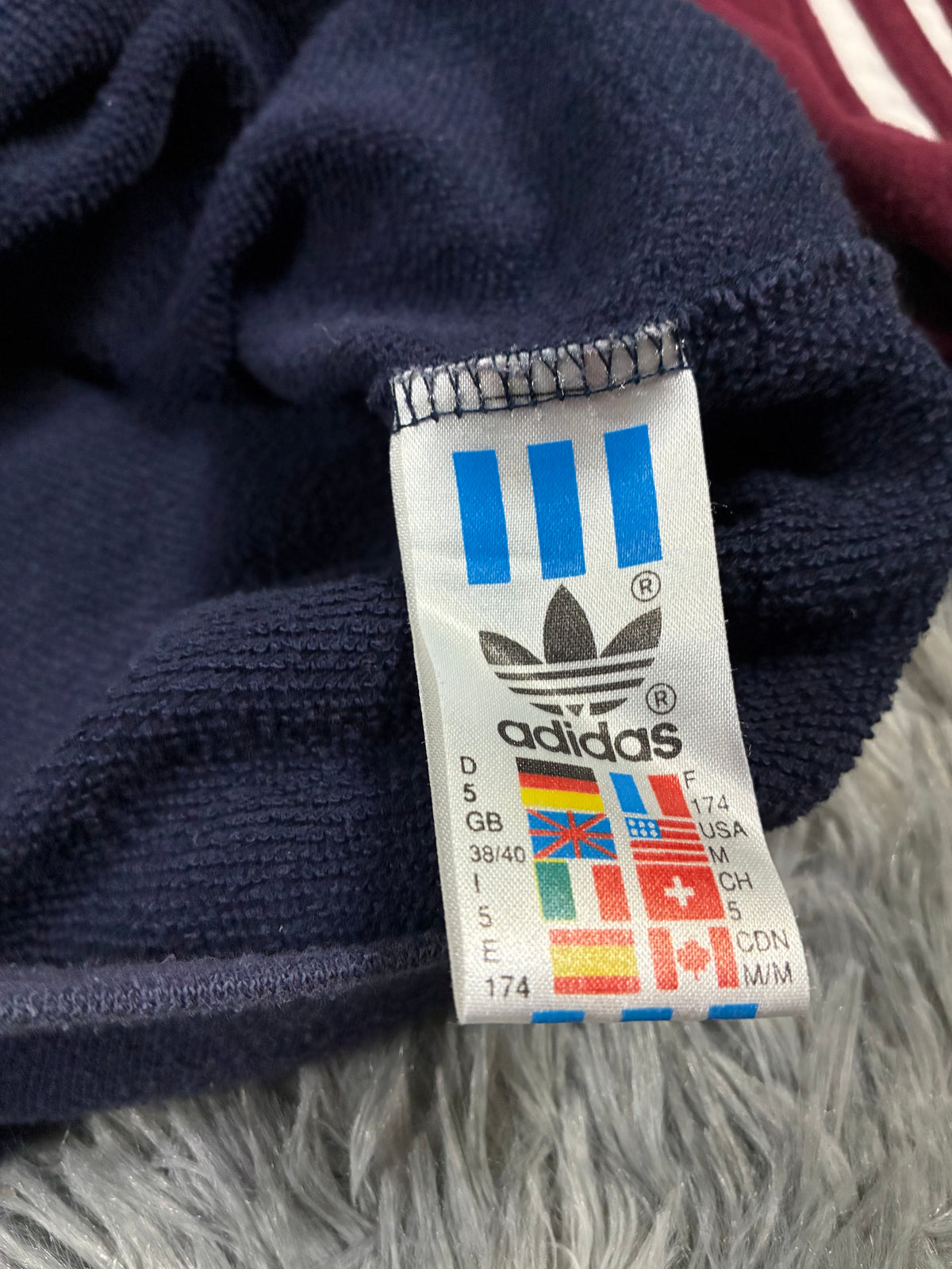 Adidas Newcastle United sweatshirt sleeve detail