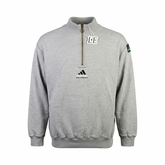 Mens Vintage 90s Adidas Equipment 1/4 Zip Pullover Sweatshirt Size L-XL
