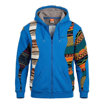UPCYCLED Nike x COOGi Vintage Zip-Hoodie Size S-M