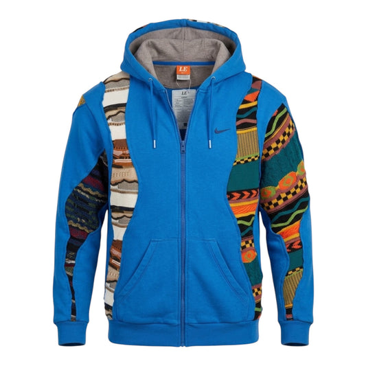 UPCYCLED Nike x COOGi Vintage Zip-Hoodie Size S-M