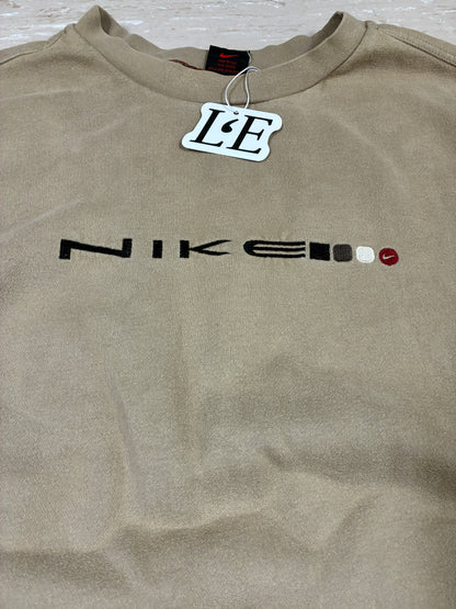 Nike Mens  Vintage 90s Centre Logo Sweatshirt Size XL