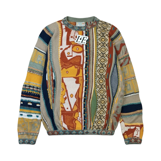 COOGI Australia 3D-Strickpullover abstrakt Größe S-M