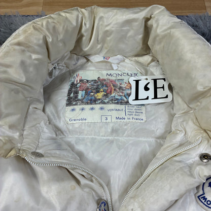 Mens  Vintage Moncler Grenoble 80s  Puffer Jacket Size M-L
