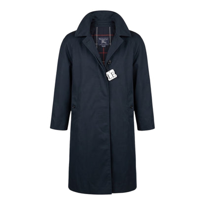 Vintage Women’s  Burberrys Black Nova Check Trench Coat Size M