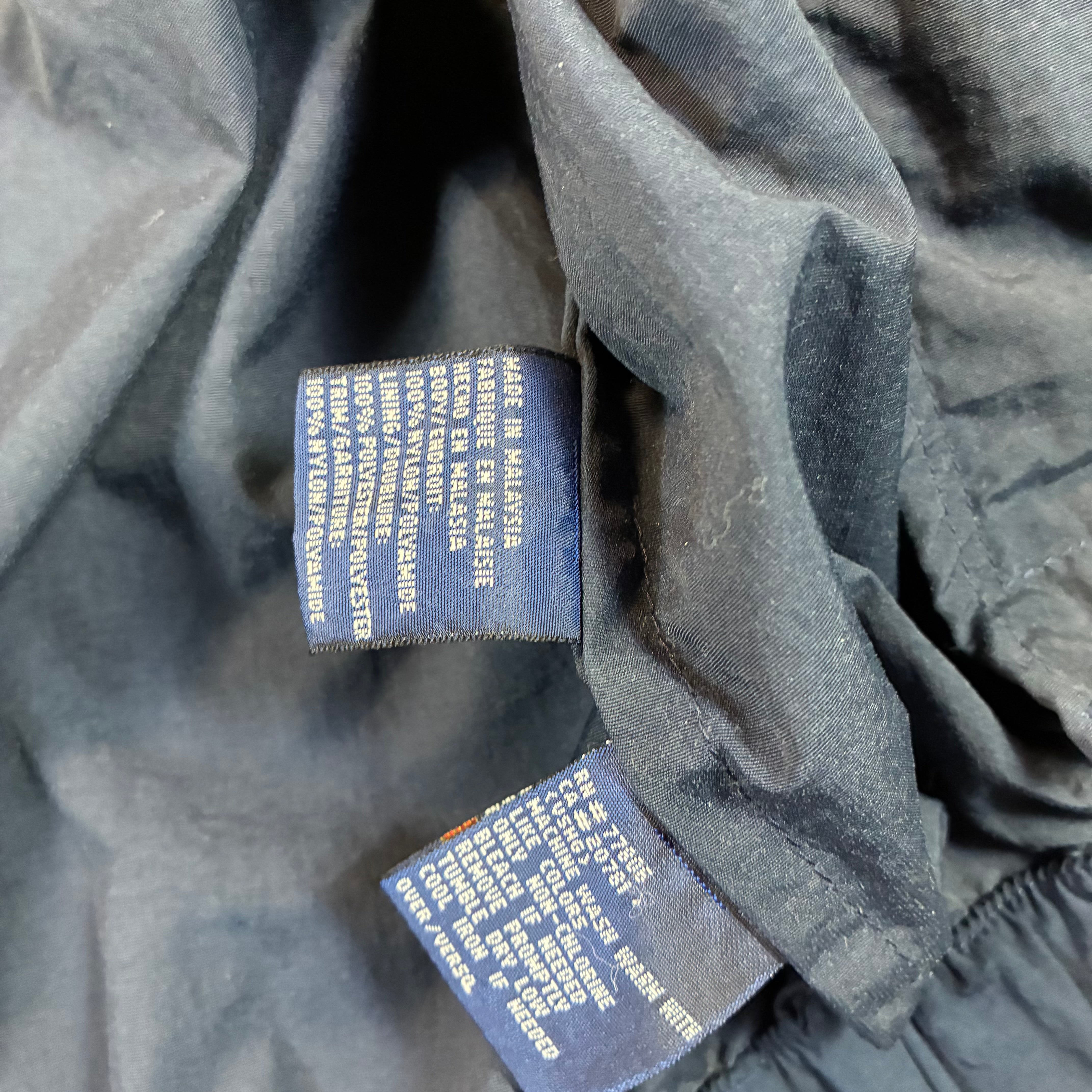 Vintage Tommy Hilfiger Jacket 90s Streetwear Windbreaker Logo Sleeve Size XL